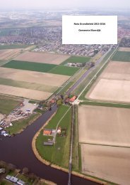 Nota Grondbeleid 2013-2016 Gemeente Moerdijk