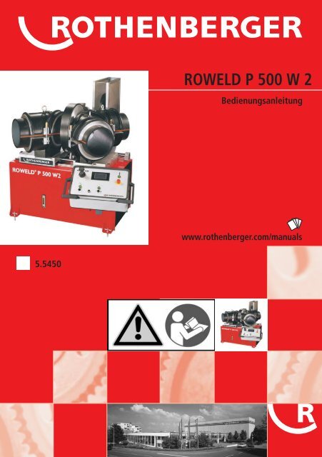 BA ROWELD P 500 W 2 Ende.cdr - Rothenberger South Africa