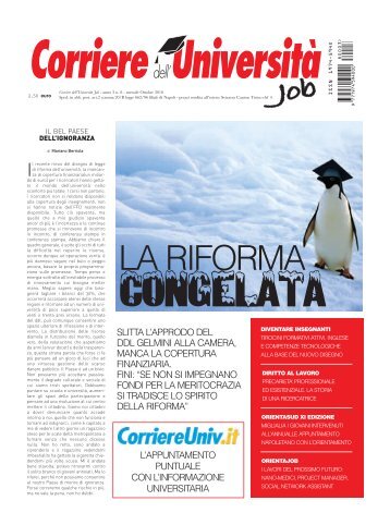 scarica qui l'edizione Nazionale - Corriereuniv.it