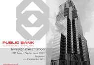Investor Presentation - Public Bank | PBeBank.com
