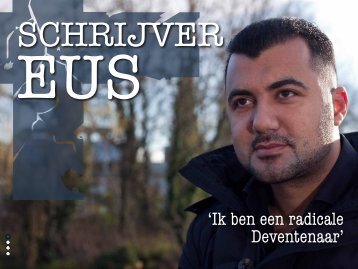 Schrijver Eus 'Ik ben een radicale Deventenaar' - overenuitdeventer.nl