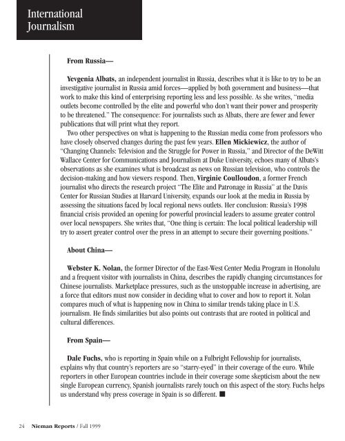 Download issue (PDF) - Nieman Foundation - Harvard University