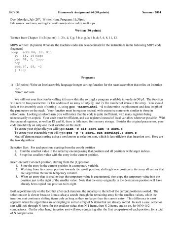 ECS 50 Homework #4 - CS-CSIF