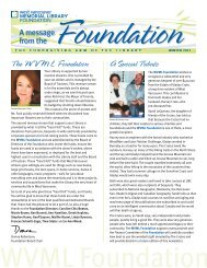 The Foundation Winter 2012 Newsletter - West Vancouver Memorial ...