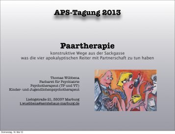 Paartherapie