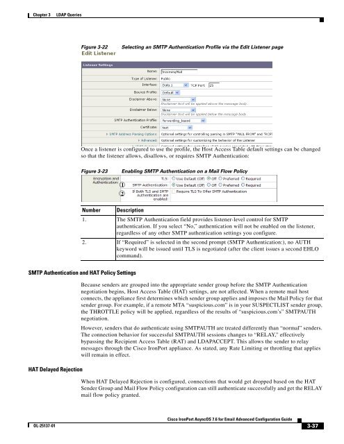 IronPort - advanced configuration guide