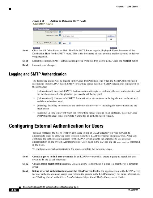 IronPort - advanced configuration guide