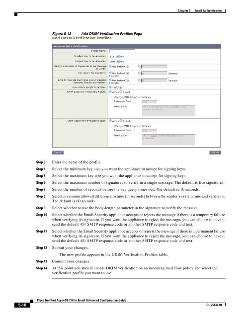 IronPort - advanced configuration guide