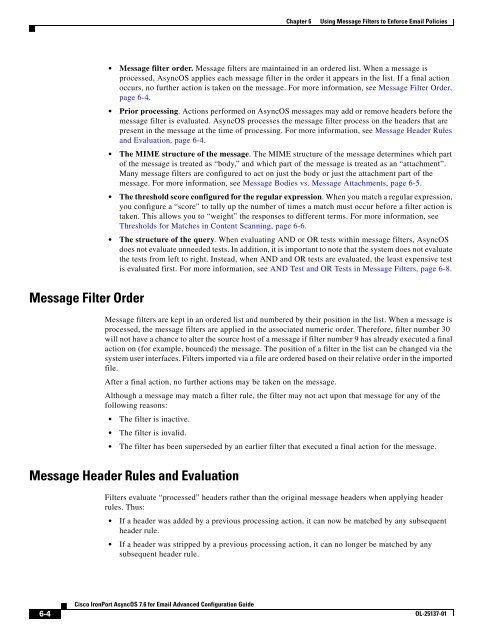 IronPort - advanced configuration guide