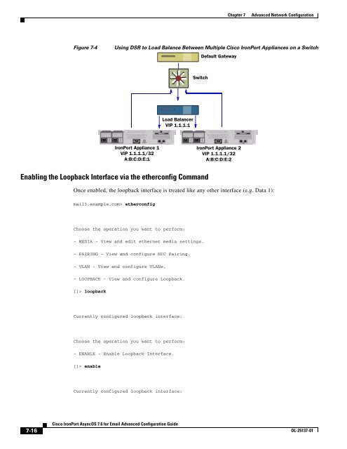 IronPort - advanced configuration guide