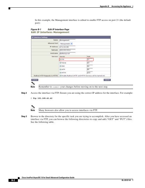 IronPort - advanced configuration guide