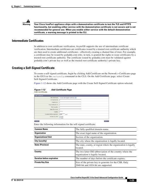 IronPort - advanced configuration guide