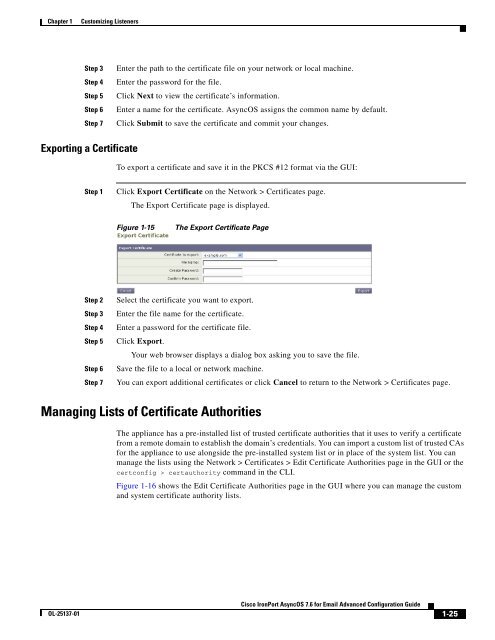 IronPort - advanced configuration guide