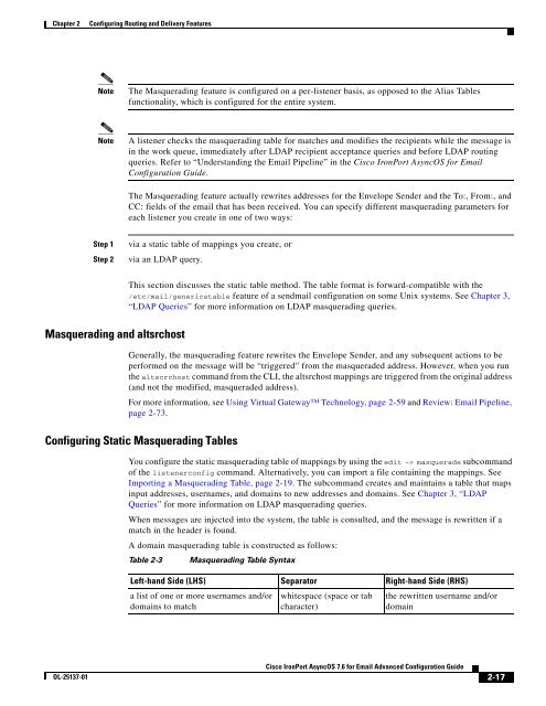 IronPort - advanced configuration guide