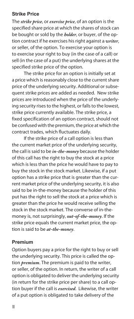 Understanding Equity Options - The Options Clearing Corporation