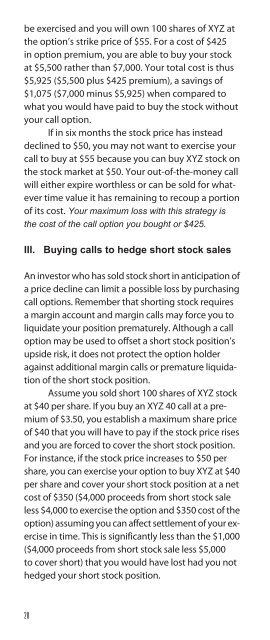 Understanding Equity Options - The Options Clearing Corporation