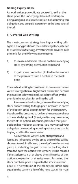 Understanding Equity Options - The Options Clearing Corporation