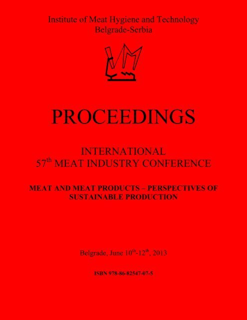 International 57th Meat Industry Conference. - inmesbgd.com