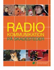 Radiokommunikation pÃ¥ skadesteder - BAR transport og engros