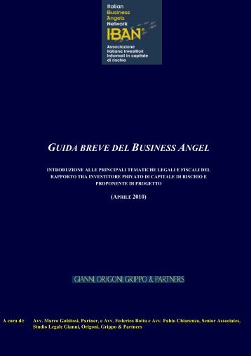 guida breve del business angel - Biclazio.it