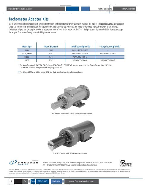 SCR Rated NEMA STANDARDS