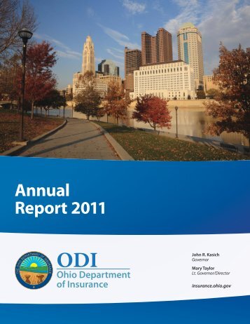 Annual Report 2011 - Ohio Department of Insurance - State of Ohio