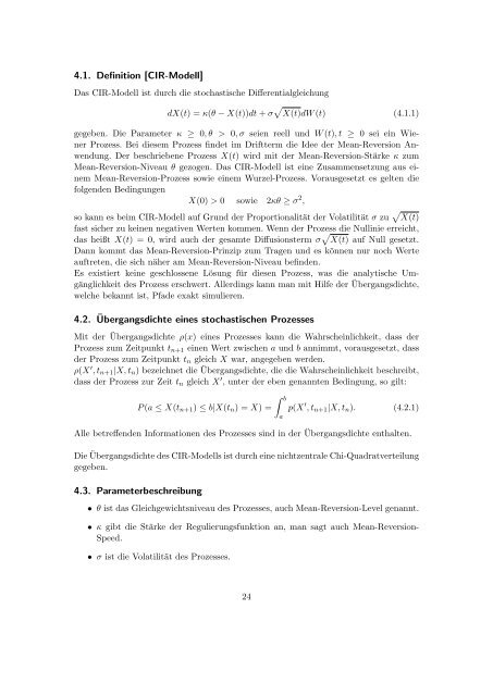 Strukturerhaltende Approximationen von Wurzel ... - G-CSC Home