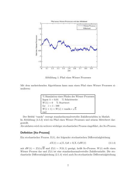 Strukturerhaltende Approximationen von Wurzel ... - G-CSC Home