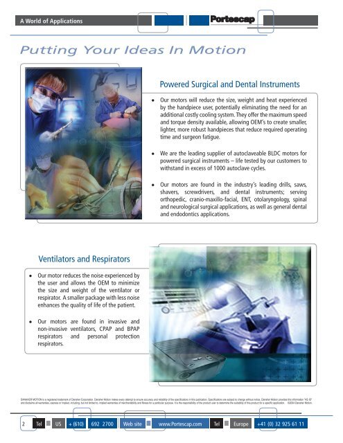 DC Motor Torque Range - EDMR for Servo Motor Repair