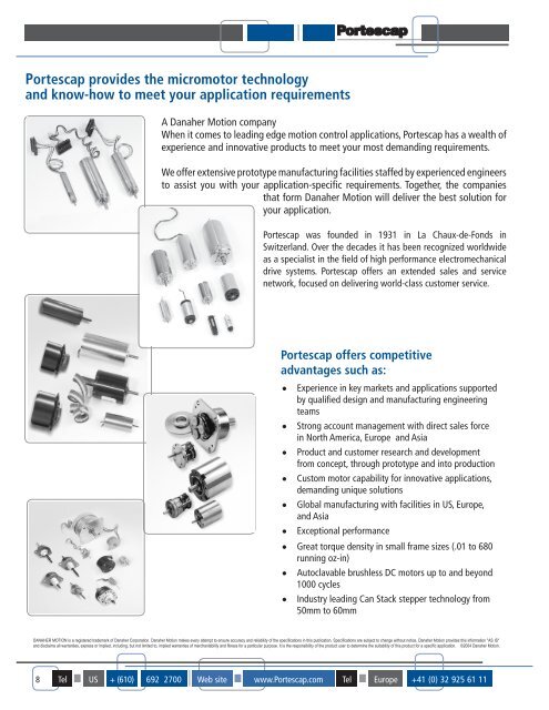 DC Motor Torque Range - EDMR for Servo Motor Repair