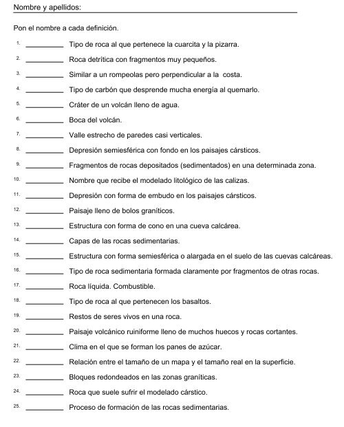 fichas fotocopiables - Contenidos Educativos Digitales