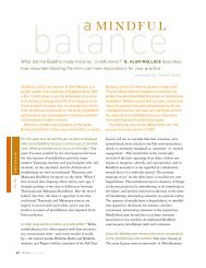 A Mindful Balance - B. Alan Wallace