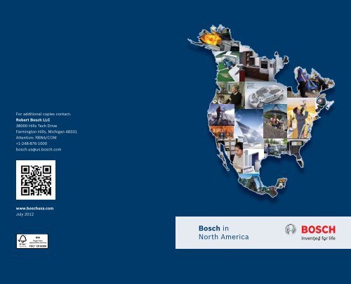 Bosch in North America