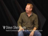Steve Shenbaum - IMG Academy