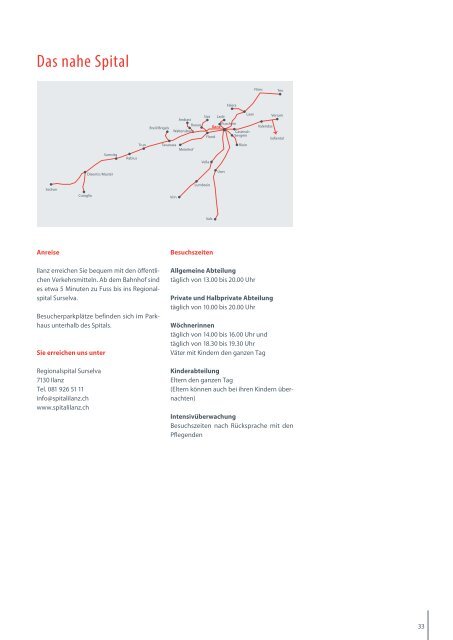 Jahresbericht 2012 - Regionalspital Surselva