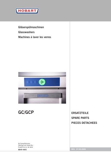 GC/GCP - Hobart Food Equipment