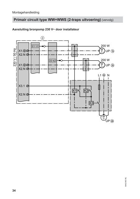 45kW Montage- en service-handleiding Vitocal 300 ... - Viessmann