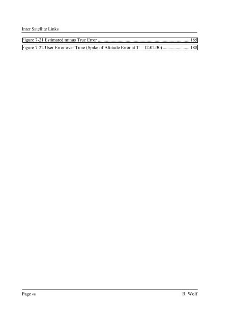 Satellite Orbit and Ephemeris Determination using Inter Satellite Links