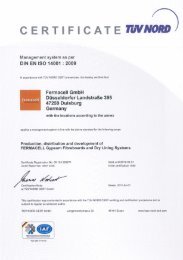 fermacell ISO 14001 certificate