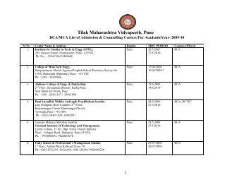 Tilak Maharashtra Vidyapeeth, Pune