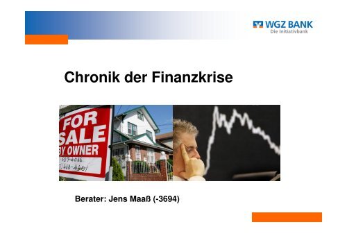 Chronik der Finanzkrise