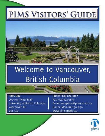 PIMS Visitor Guide