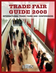 TRADE FAIR GUIDE 2008 - IDEX Online