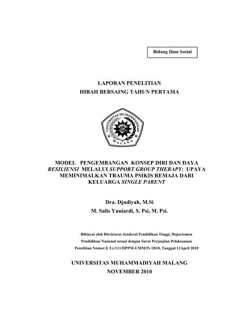 Pdf Research Report Universitas Muhammadiyah Malang