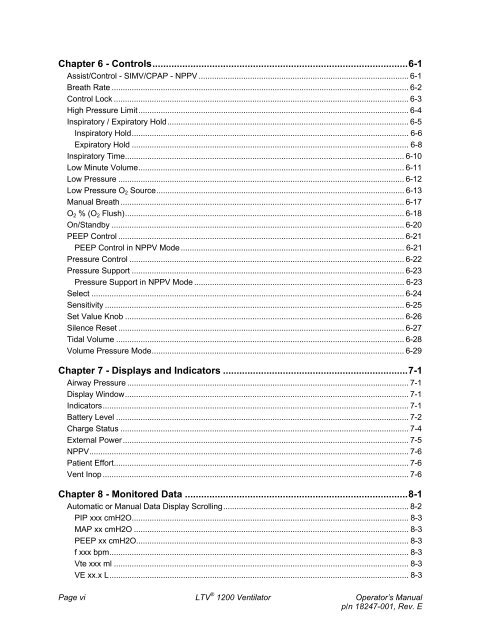 LTV 1200 Operator's Manual - AARC.org