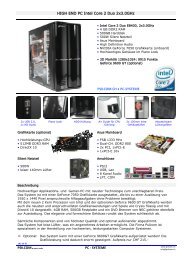 HIGH END PC Intel Core 2 Duo 2x3.0GHz PC - SYSTEME ... - psilcom