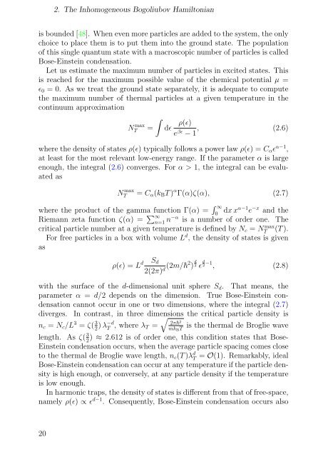 Bogoliubov Excitations of Inhomogeneous Bose-Einstein ...