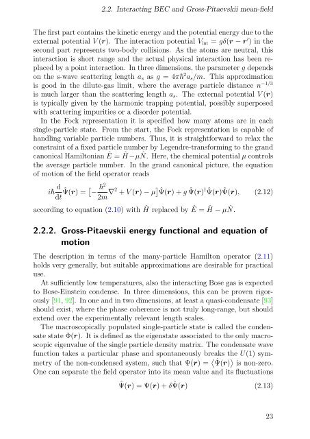 Bogoliubov Excitations of Inhomogeneous Bose-Einstein ...