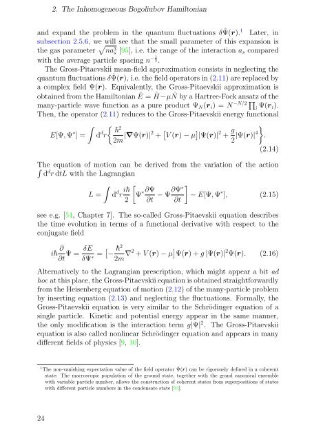 Bogoliubov Excitations of Inhomogeneous Bose-Einstein ...
