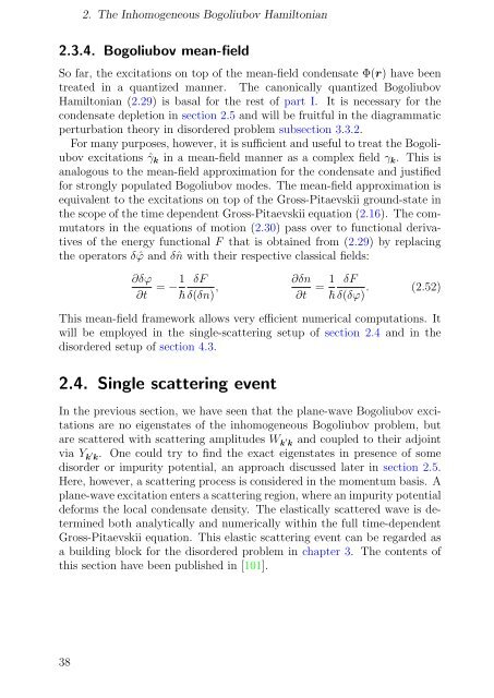 Bogoliubov Excitations of Inhomogeneous Bose-Einstein ...